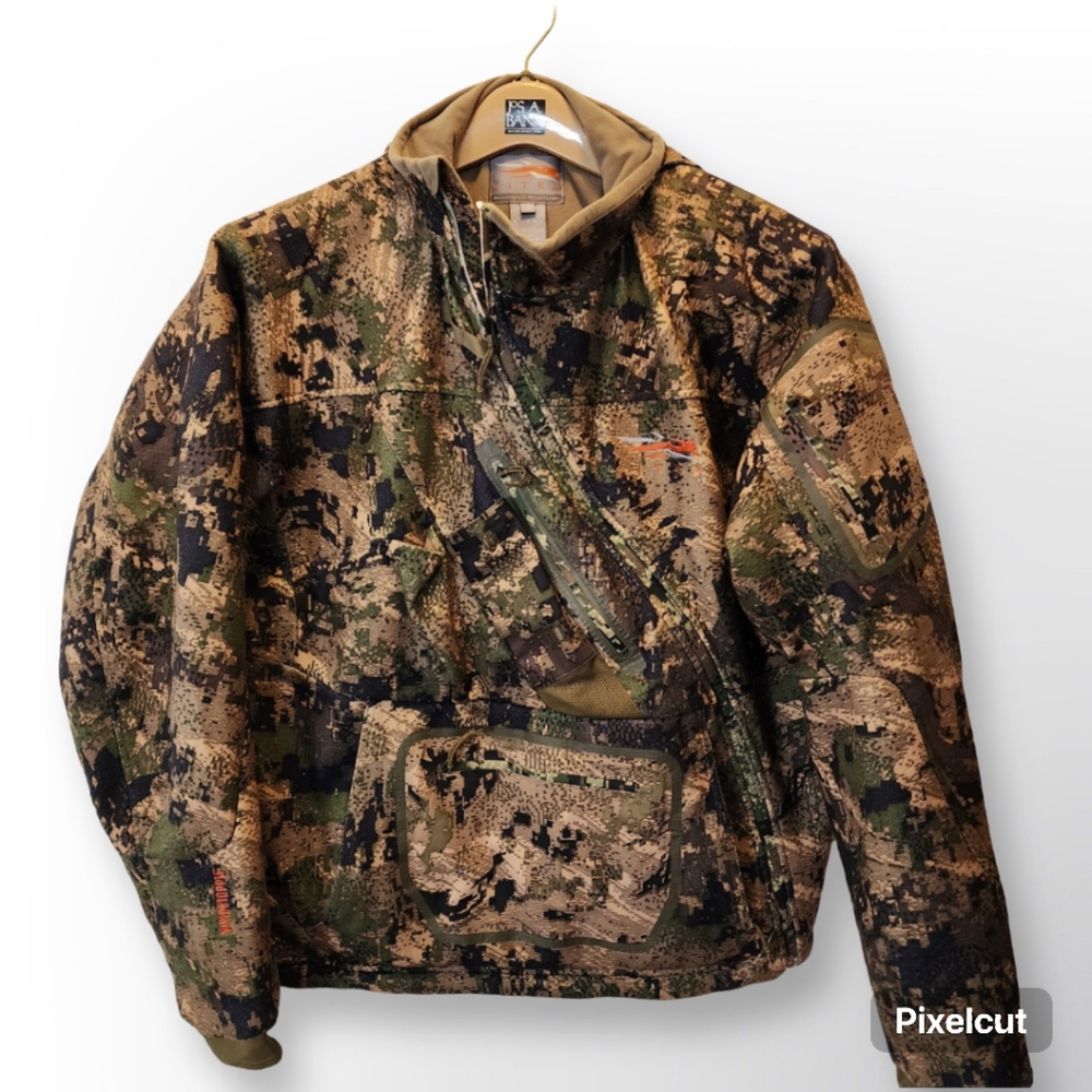 Sitka Fanatic Jacket, Ground Forest, Like New, Men's Large